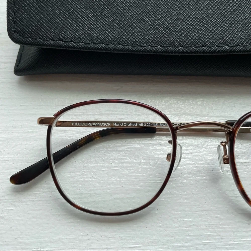 Bailey Nelson Glasses Mahogany Theodore Windsor Rim - Picture 4 of 7